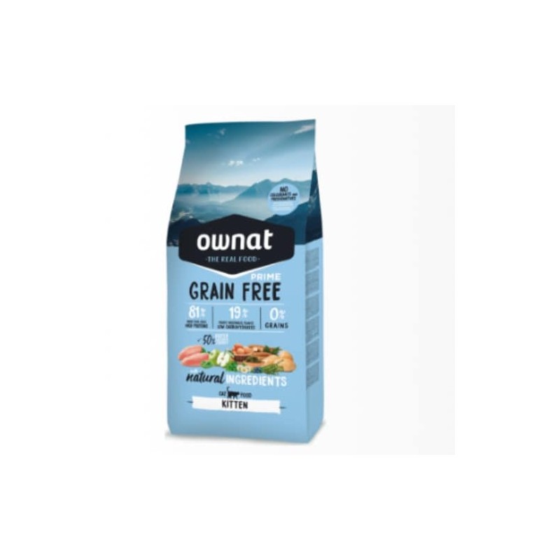 Comprar Ownat Grain Free Prime Kitten Gatos
