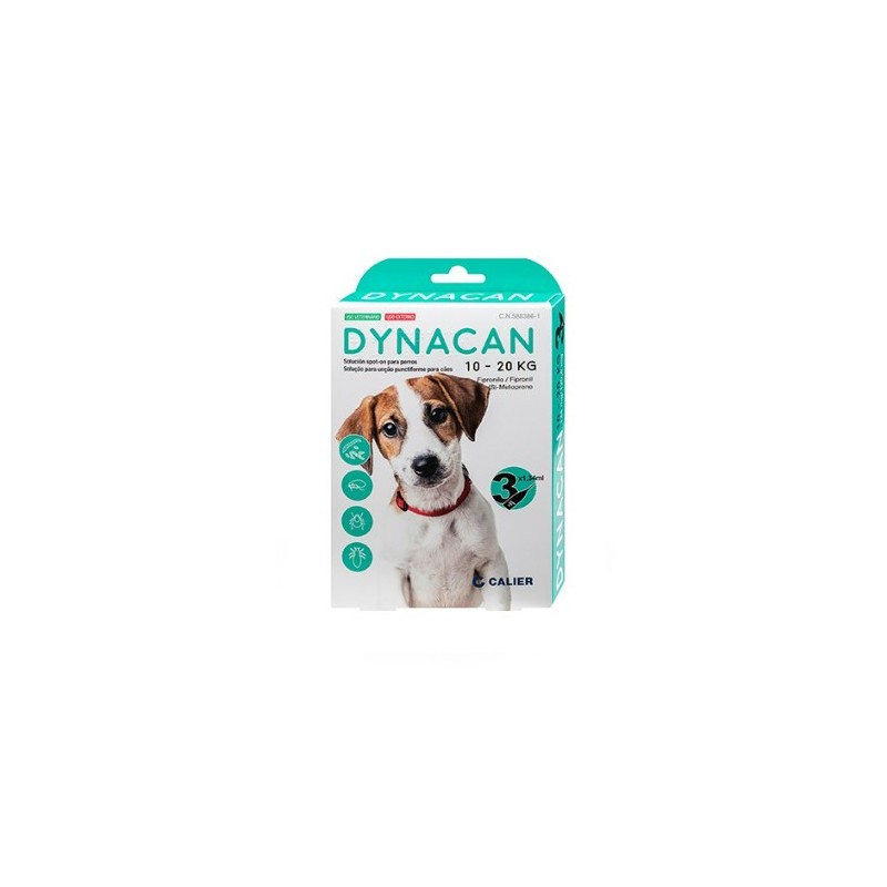 DYNACAN PIPETAS PARA PERROS DE 10-20 KG
