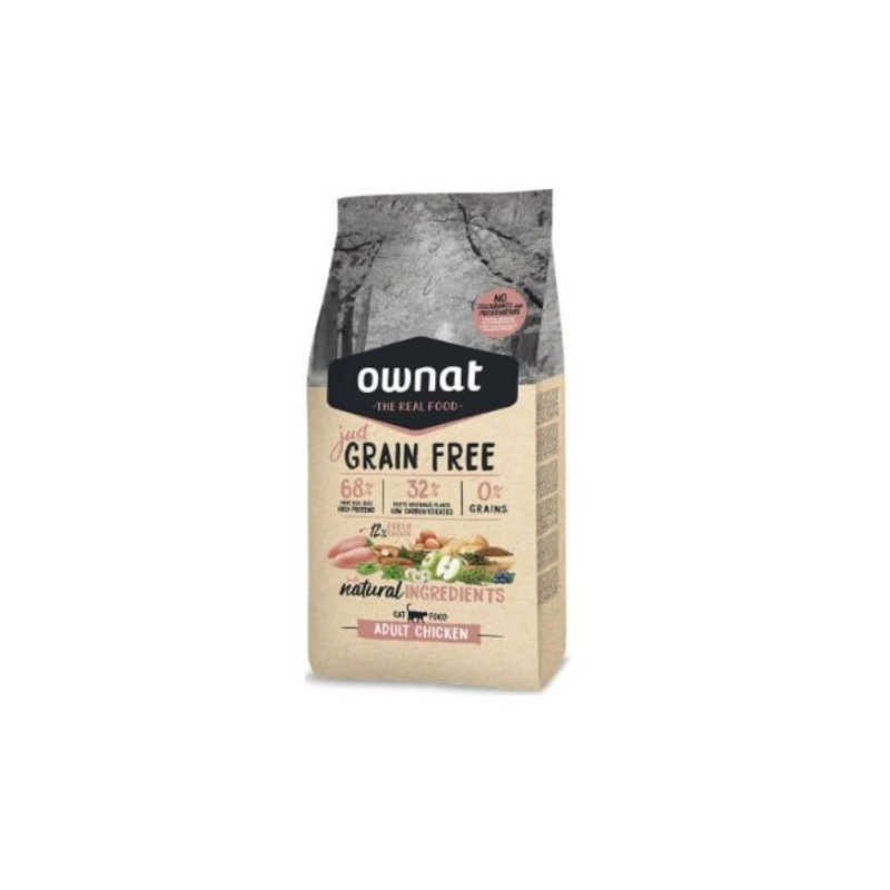 Ownat Grain Free Adult Chicken Gatos