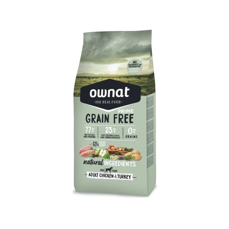 Ownat Grain Free Prime Adult Chicken & Turkey