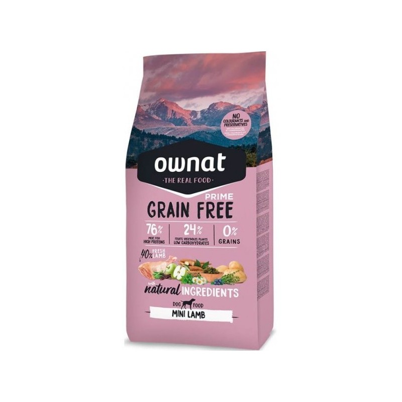 Ownat Grain Free Prime Mini Lamb