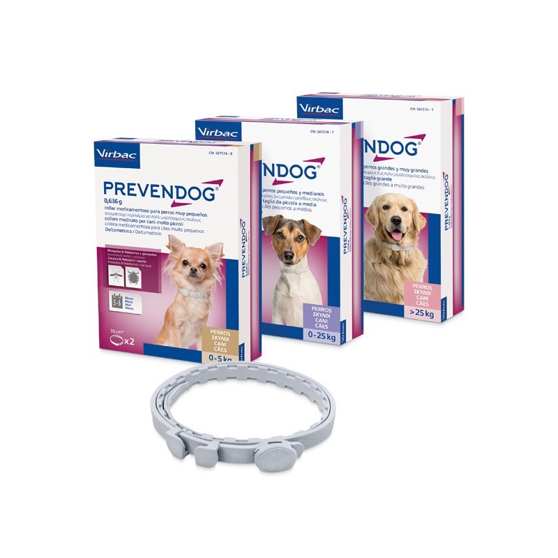 Collar Antiparasitario Prevendog Perros