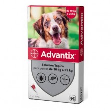 Pipetas Advantix Antiparasitarias para perros