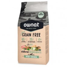 Ownat Just Grain Free Adult Chicken, pienso perros adultos