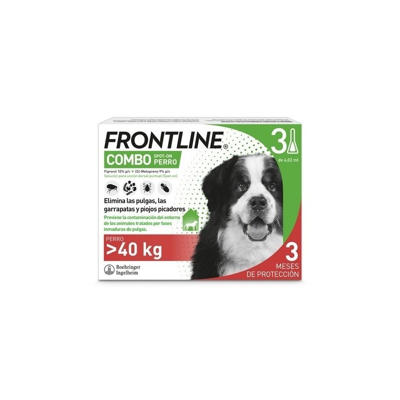 Frontline Combo Spot-On perros y gatos +40kg