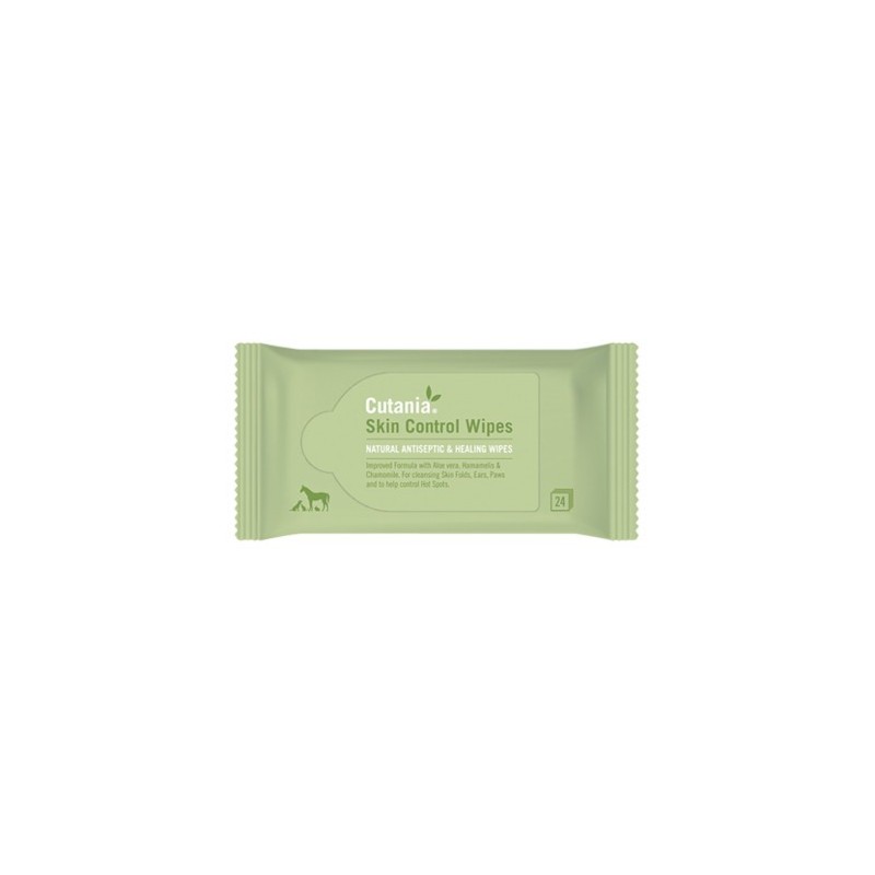 Toallitas Dermatológicas Cutania Skin Control Wipes 24