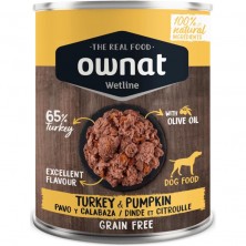 Ownat Wetline Grain Free Pavo y Calabaza para perros