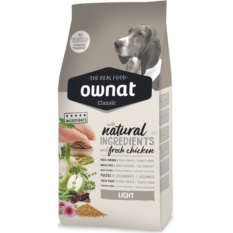 Ownat Classic Light para perros con sobrepeso
