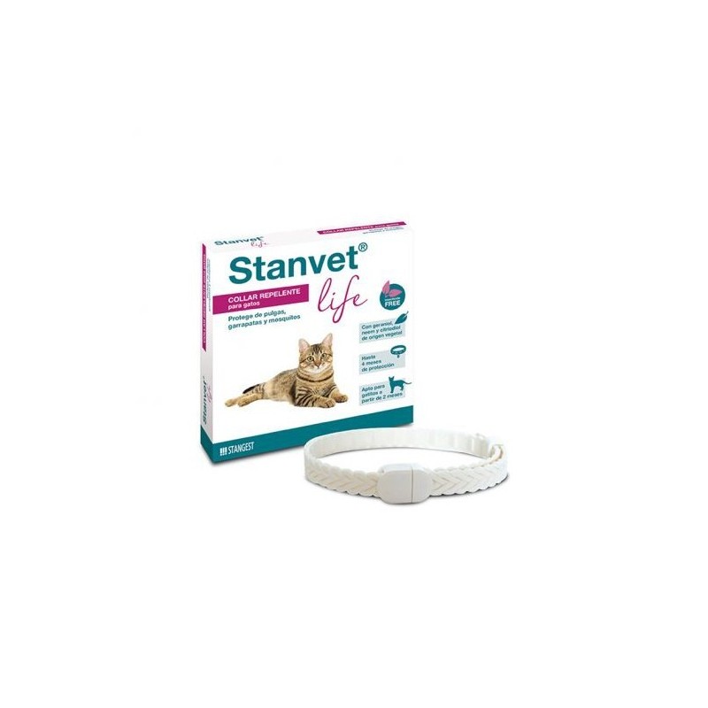 Stanvet Life Collar Antiparasitario Natural para Gatos