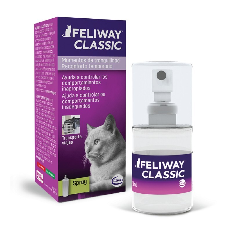 Feliway Classic Spray tranquilizante para gatos