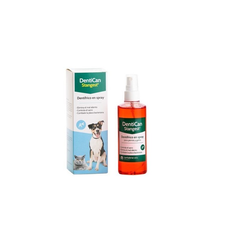 Dentican Spray dentífrico para mascotas - Farma Higiene