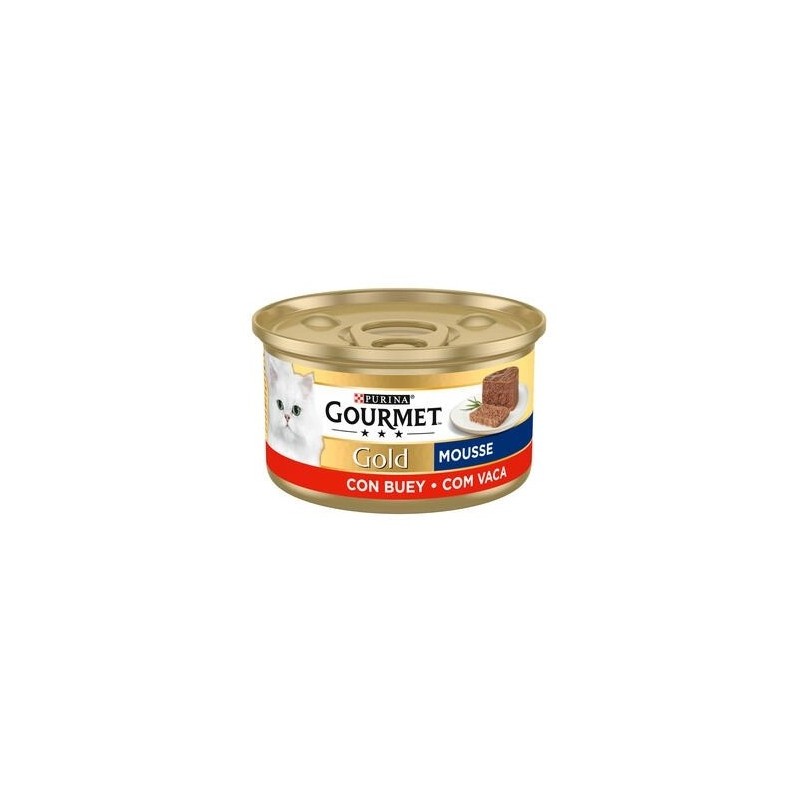 Purina Gourmet Gold Mousse Con Buey
