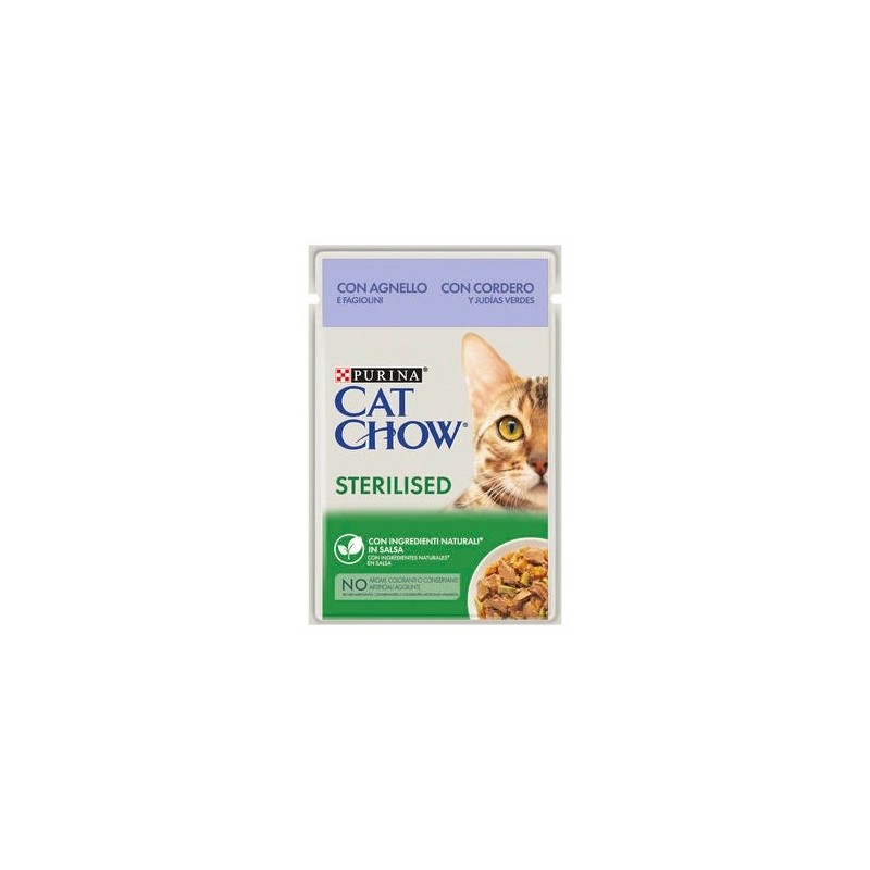 Purina Cat Chow Esterilizado Con Cordero Gatos