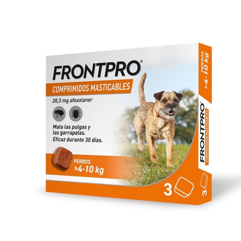 Frontpro Comprimidos Masticables Antiparasitario para perros