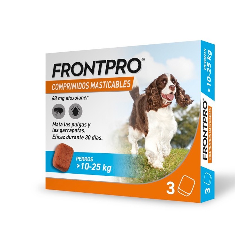 Frontpro Comprimidos Masticables Antiparasitario para perros