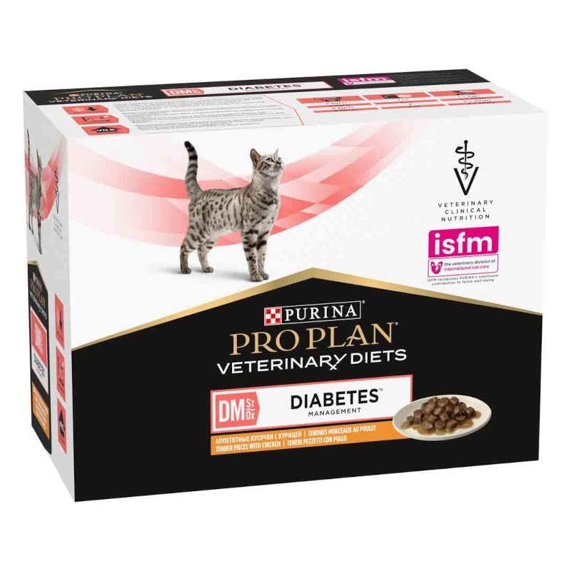 Purina Pro Plan Veterinary Diets Feline DM Diabetes Sobres