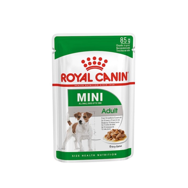 Royal Canin Mini Adult comida húmeda Razas pequeñas