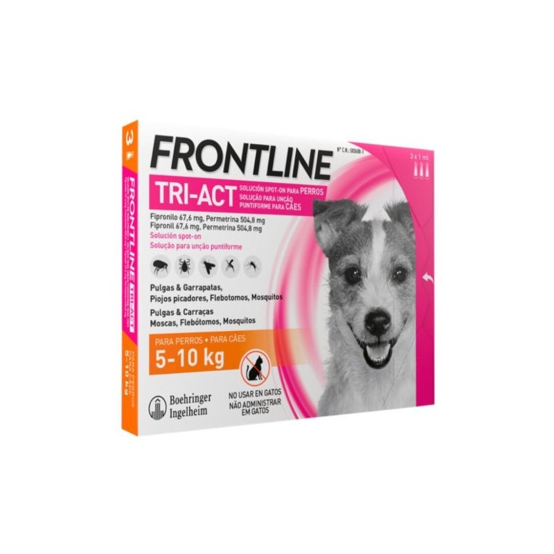 Frontline Tri-act Pipetas antiparasitarias