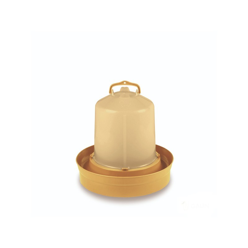 Bebedero Premium Base Profunda Gaun 8 litros oro