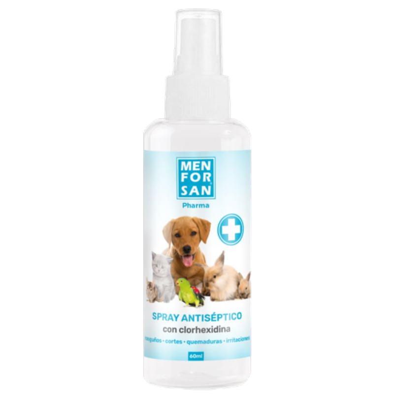 Menforsan Spray Antiséptico con clorhexidina