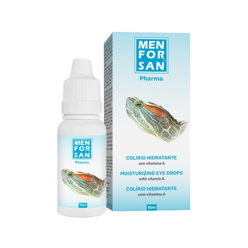 Colirio para tortugas | Tratamiento ocular Menforsan