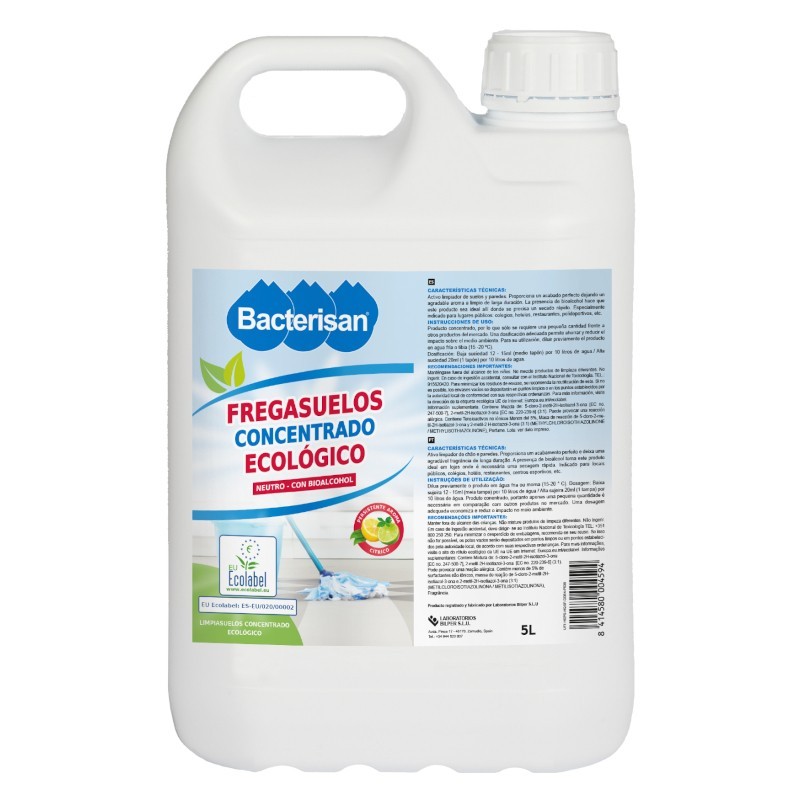 Fregasuelos Ecológico Concentrado Bacterisan 5 litros
