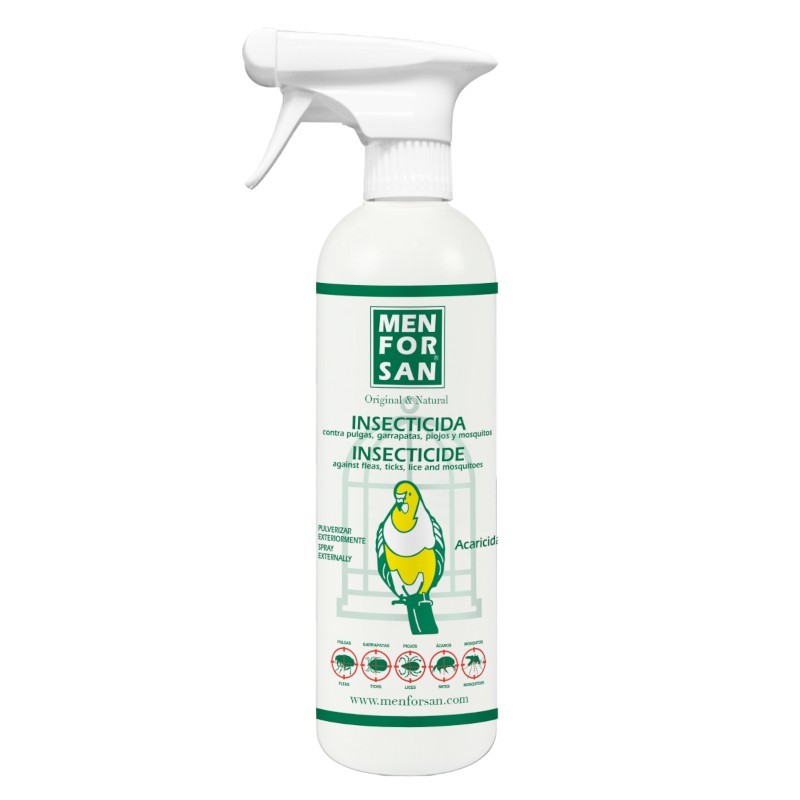 Insecticida para el Entorno de las Palomas con Tetrametrina y Permetrina Menforsan