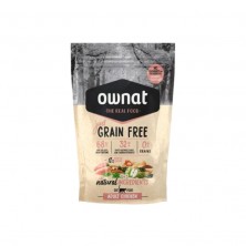 Ownat Just Grain Free Adult Chicken para Gatos Adultos 400 gramos
