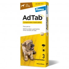 AdTab Comprimidos Masticables Antiparasitarios