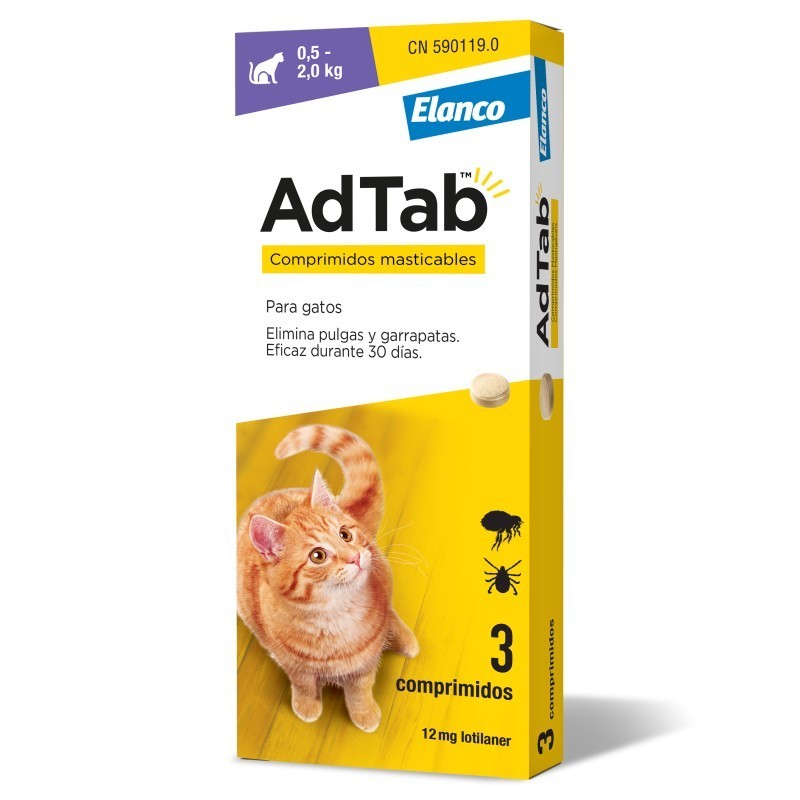 AdTab Comprimidos Masticables Antiparasitarios
