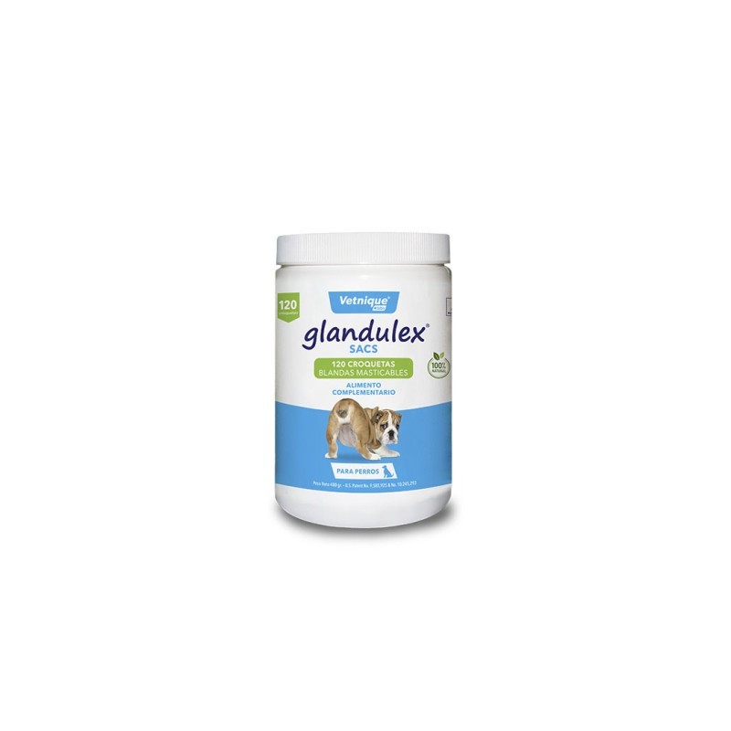 Glandulex Sacs glándulas anales 120 croquetas