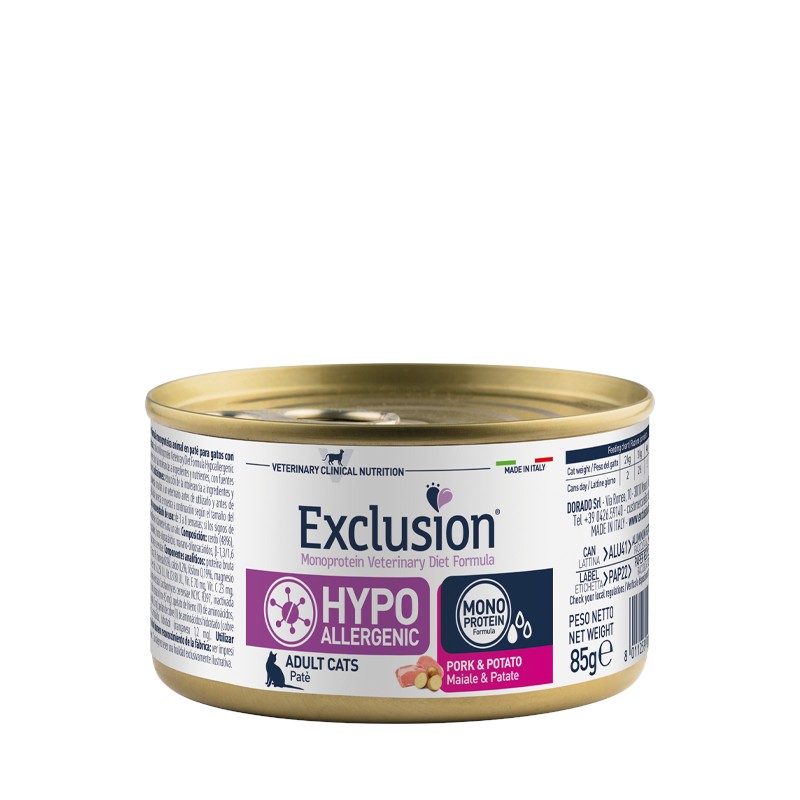 Hypoallergenic Pork and Potato Cat 85 gr