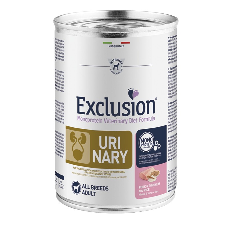 Exclusion Dog Urinary Pork & Sorghum & Rice