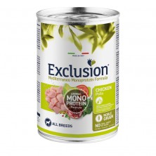 Exclusion perro Adult Chicken 400 gr
