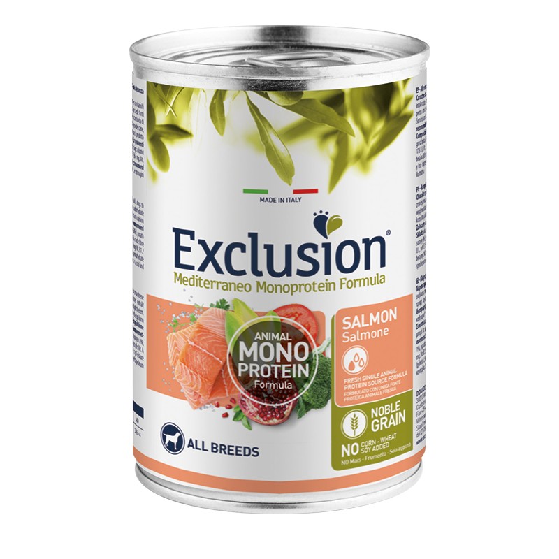 Exclusion Adult Salmon para perros 400 gr